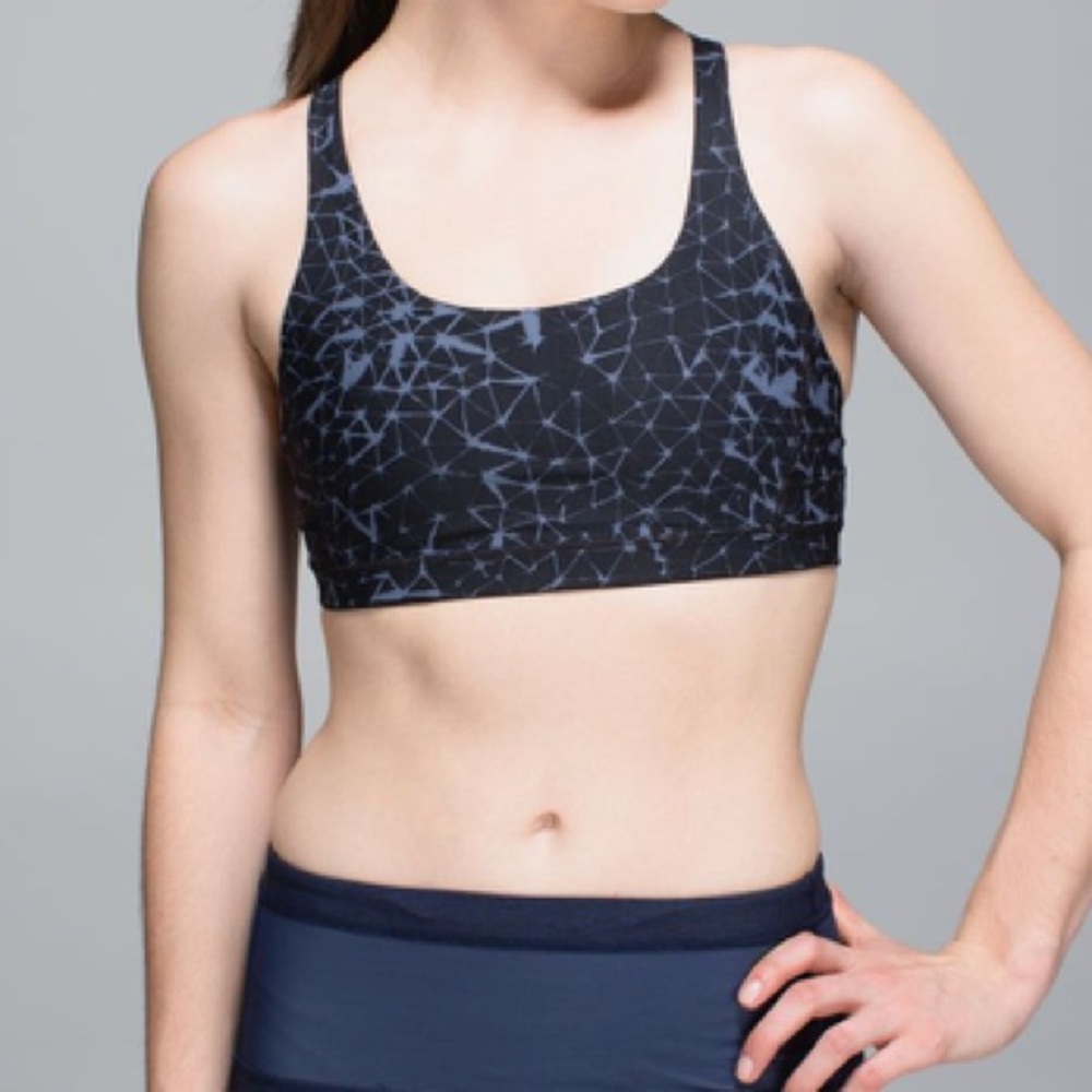 NWT LULULEMON WATER TOP SPEED BRA - - Size 4 - Picture 2 of 8